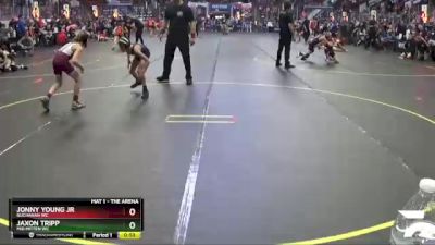 66 lbs Quarterfinal - Jaxon Tripp, Mid Mitten WC vs Jonny Young Jr, Buchanan WC