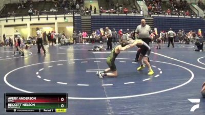 100 lbs Cons. Semi - Avery Anderson, SHWA vs Beckett Nelson, Biglerville