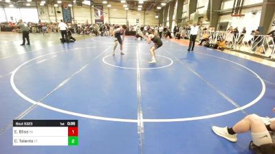 152 lbs Consi Of 32 #2 - Ethan Bliss, PA vs Caiden Talento, CT