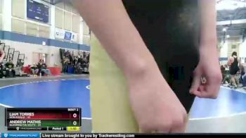 125 lbs Semis (4 Team) - Tommy Gibbs, Brownsburg vs Lito Ledezma, Carmel