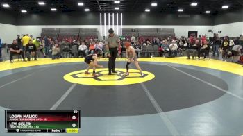 60 lbs Placement Matches (8 Team) - Logan Malicki, Junior Terps Xtreme (MY) vs Levi Sisler, Team Missouri (MO)