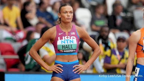 Hall Tries To Run Away In Heptathlon 800m Final, Claims World Silver