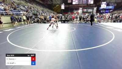 132 lbs Cons 64 #2 - Ezekiel Gasca, AZ vs Ryker Graff, IA