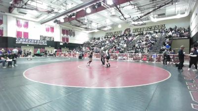 135 lbs Champ. Round 2 - Yannis Gonzalez, Kennedy vs Izel Padilla, Excelsior Charter