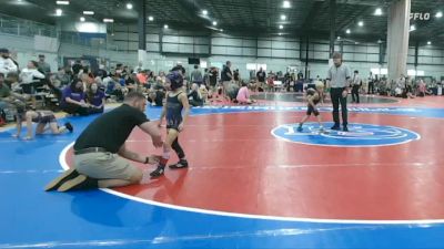 45 lbs Champ. Round 2 - Champ Baker, Shenandoah Valley Wrestling Cl vs Mila Arcenia, Nightmare Wrestling Club