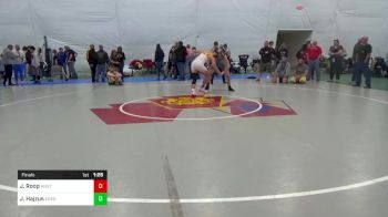 189 lbs Final - Jayden Roop, Ansted vs Jeremy Hajzus, Edensburg