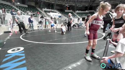 60 lbs Rr Rnd 1 - Jolene Chuculate, SE Girls vs Emersyn Edge, NW Girls