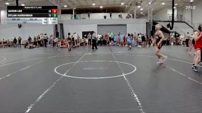 140 lbs Round 1 (4 Team) - Jaxon Lee, Smitty`s Barn vs Dylan Harshman, The Outsiders