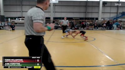 60-65 lbs 1st Place Match - Torin McLaimtaig, Priest River Wrestling Club vs Jude Forsythe, All In Wrestling Academy