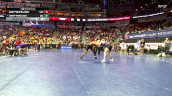 2A-190 lbs Cons. Round 2 - Quinten Polking, Carroll vs Drew Wheater, East Marshall/GMG