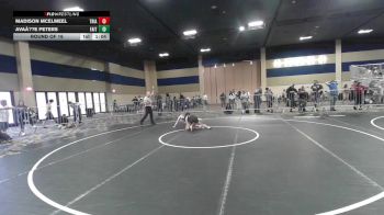 116 lbs Round Of 16 - Madison McElmeel, Trials WC vs Avaâ??e Peters, Faito Wc