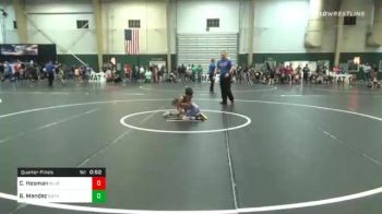 67 lbs Quarterfinal - Caden Hesman, Blue Hill vs Benjamin Mendez, Gothenburg