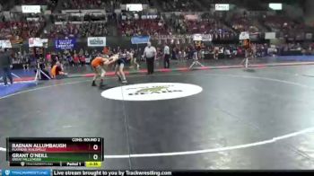 Cons. Round 2 - Raenan Allumbaugh, Flathead (Kalispell) vs Grant O`Neill, Great Falls/MSDB