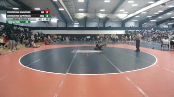 133 lbs Cons. Round 1 - Christian Edwards, Greensboro vs Christian Simmons, Adrian