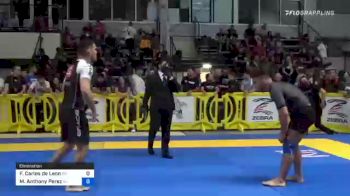Francisco Carlos De Leon vs Michael Anthony Perez 2021 Pan IBJJF Jiu-Jitsu No-Gi Championship