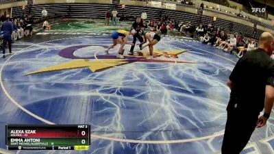 136 lbs Round 3 (4 Team) - Emma Antoni, Saint Michael/Albertville vs Alexa Szak, Holmen