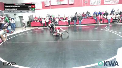 85 lbs Rr Rnd 1 - Random Edwards, Locust Grove Youth Wrestling vs Judah Aguayo, Grove Takedown Club