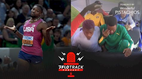 Reacting To The Golf Cart Crash At Worlds + Men's 200m Final Predictions!