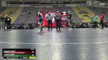 100 lbs Round 2 - Cason Craft, Threestyle Wrestling Of Oklahoma vs Wyatt Eddy, Chain Wrestling Academy