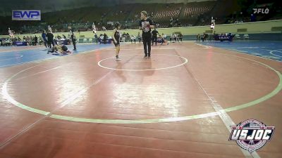 57 lbs Consi Of 8 #2 - Avery Rosas, OKC Saints Wrestling vs Isabella Levescy, F-5 Grappling