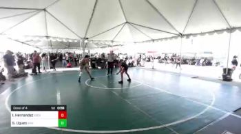 113 lbs Consi Of 4 - Ivan Hernandez, SoCal Grappling vs Santana Ugues, Arvin Grizzlies