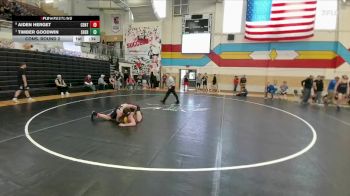 144 lbs Cons. Round 2 - Timber Goodwin, Sheridan vs Aiden Herget, Central