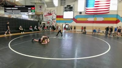 144 lbs Cons. Round 2 - Timber Goodwin, Sheridan vs Aiden Herget, Central