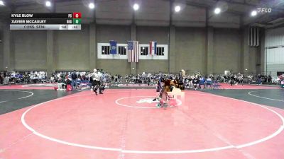 120B Cons. Semi - Kyle Blow, Pine Creek vs Xavier Mccauley, Rogers