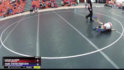 70 lbs Round 1 - Lucas Allison, The Best Wrestler vs Mark Steven Ferguson, Wrestling With Character