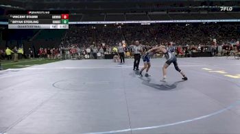 D3-126 lbs Quarterfinal - Vincent Stamm, Lake Odessa Lakewood vs Bryan Sterling, Dundee