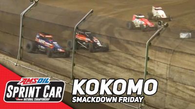 Highlights | 2023 USAC Sprint Car Smackdown Friday at Kokomo Speedway