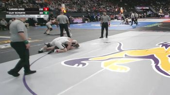 Cons. Round 1 - Carsen Goes, Southern vs Clay Schueth, Shelby-Rising City