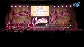 Flipping Out Tumbling - Diamonds [2024 L3 Senior - D2 - Small Day 2] 2024 Champion Cheer and Dance Grand Nationals