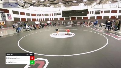 55-60 lbs Rr Rnd 1 - Colton Copstead, Saint Charles vs Jakeb Wikel, Westshore Wrestling Club