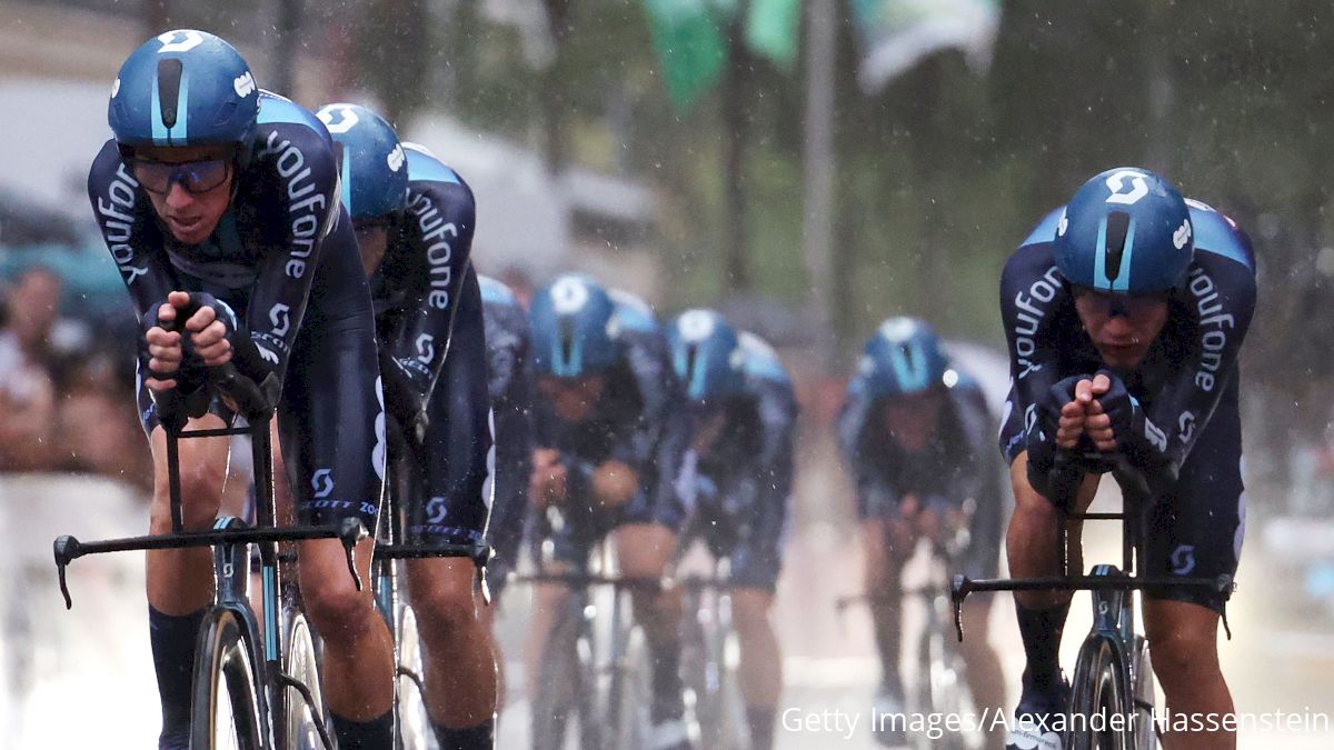 DSM-Firmenich Earns Win On Stage 1 Of  2023 Vuelta a España Amid Rain