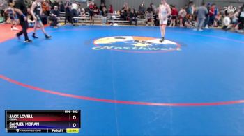 102 lbs Cons. Semi - Jack Lovell, COWA vs Samuel Moran, NWWC