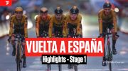 Highlights: 2023 Vuelta a España Stage 1 - Remco Evenepoel Safe Despite Rain And Darkness