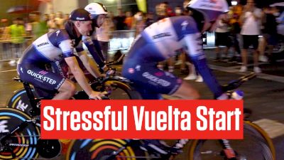 Riders Endure Rain, Dark At Vuelta a España