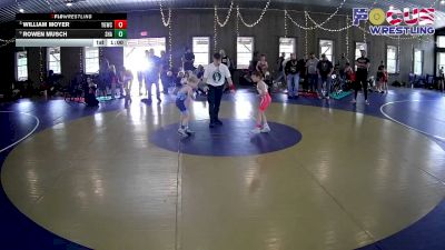 58-64 lbs Round 5 - William Moyer, Young Guns Wrestling Club vs Rowen Musch, Sharpsville
