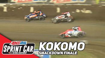 Highlights | 2023 USAC Sprint Car Smackdown Finale at Kokomo Speedway