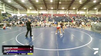 140 lbs Placement (4 Team) - SANDILYNN TUINEI, Nevada 1 vs Celeste Detoles, Utah 1