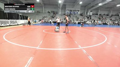 126 lbs Round Of 64 - Brayden Blevins, CKWA - HSB vs John Segata, GT Zilla - HSB