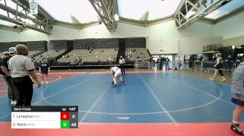 101 lbs Semifinal - Tristan Leneghan, Buxton Elite ES vs Dawson Mack, Minion Black