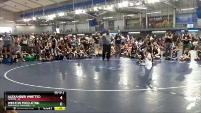 95 lbs Round 3 (10 Team) - Rowdy Angst, Fight Club vs Hudson Comstock, SVRWC Black