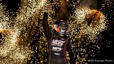 Justin Grant Grabs Richest Indiana Sprint Car Win In USAC Smackdown Sweep