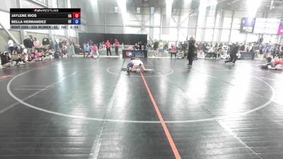 U20 Women - 62 lbs Cons. Round 1 - Jaylene Rios, CA vs Bella Hernandez, UT