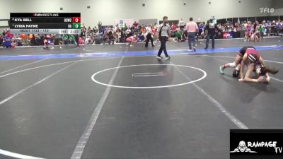 110 lbs Quarterfinal - Lydia Payne, DC Gold vs Kya Bell, Hill City Wrestling Club