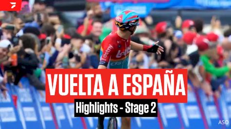 Highlights: 2023 Vuelta a España Stage 2 - Crashes, Rain And Chaos