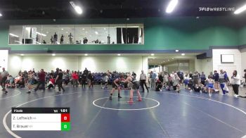 160 lbs Final - Zachary Leftwich, VA vs Thomas Brauer, KY