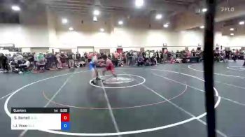 97 kg Quarters - Sawyer Bartelt, Gladiator Wrestling vs Jared Voss, Delaware County Wrestling Club